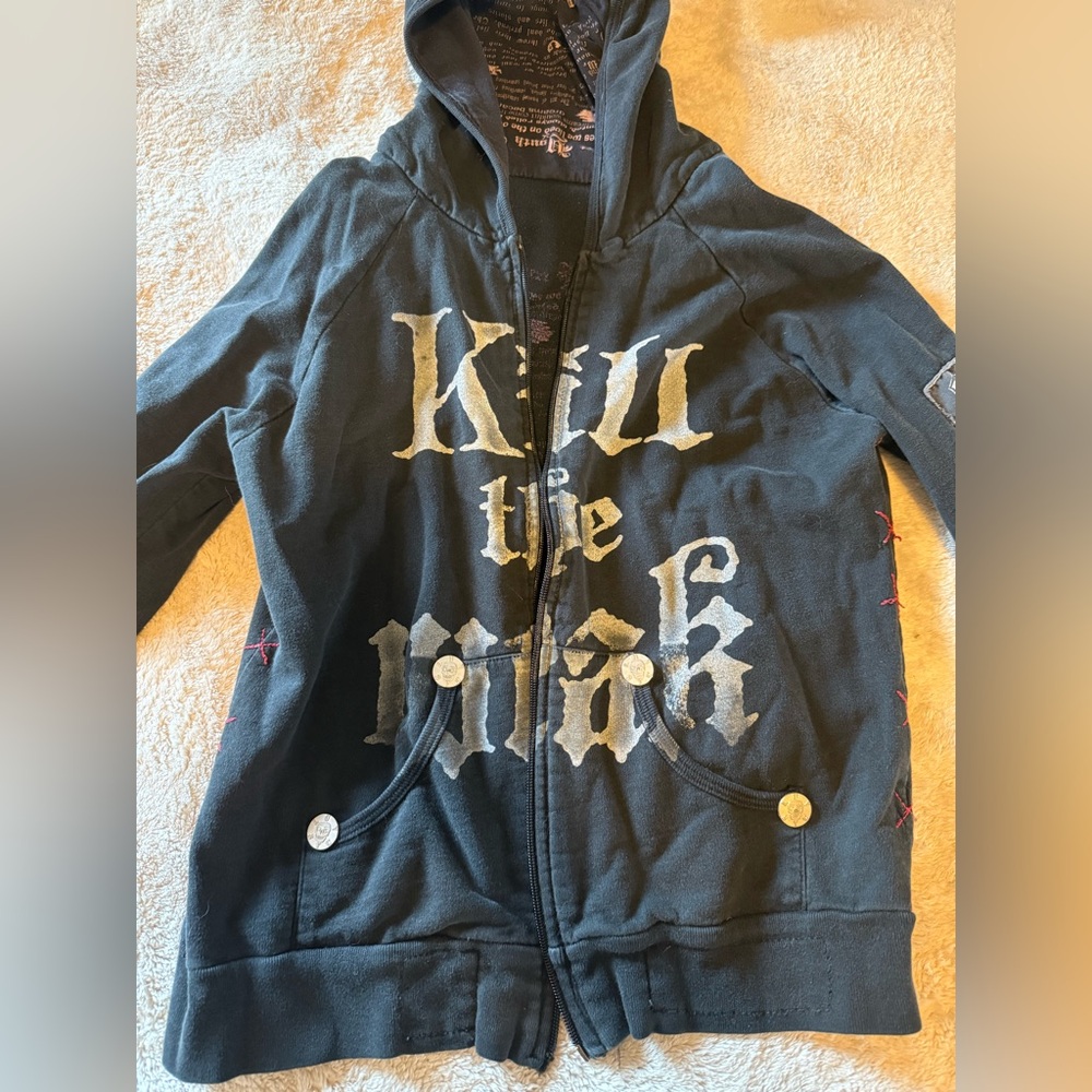 Rare Y2K SYC FUK hoodie